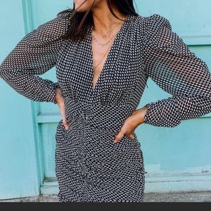 Zara Mini Ruffle Dress